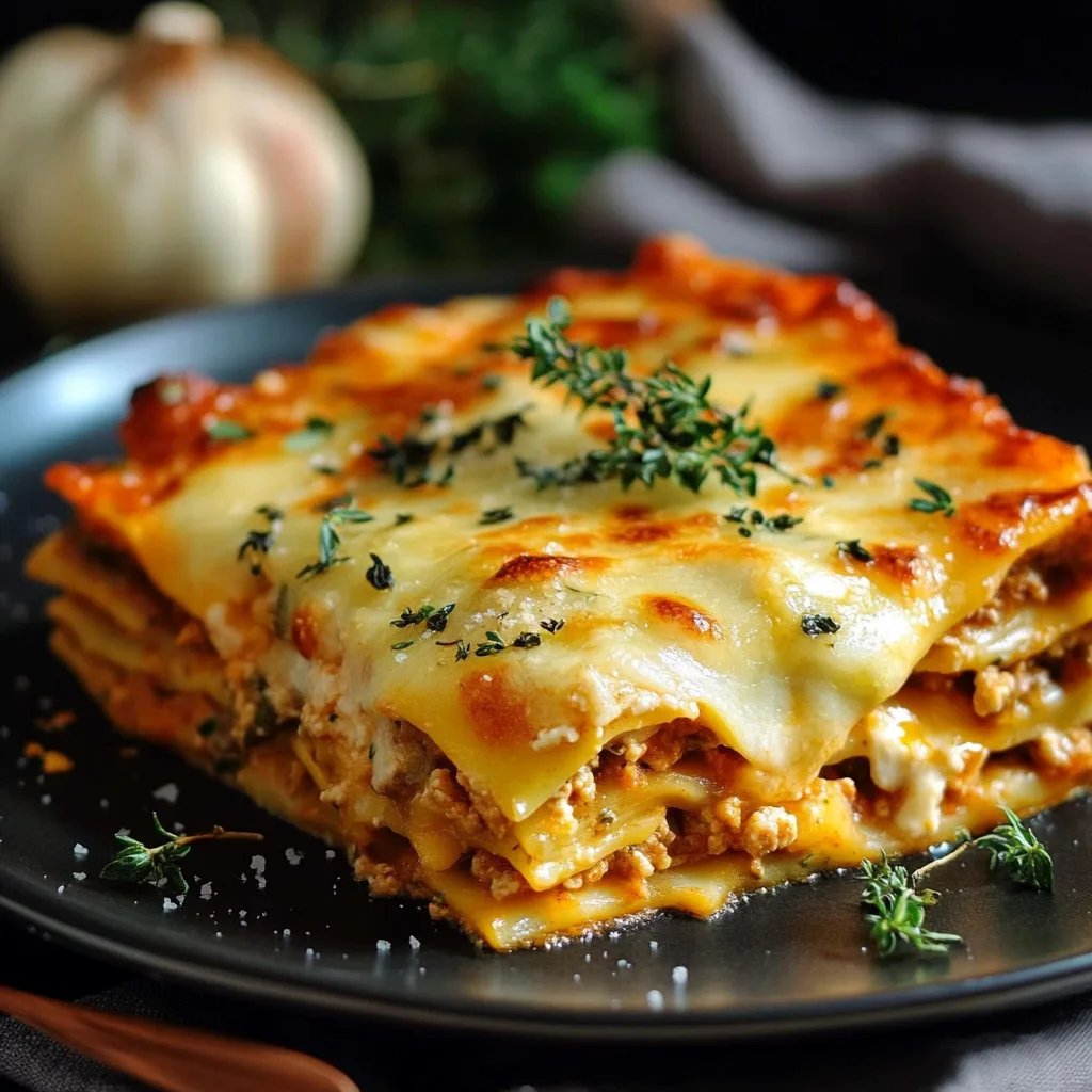 Leckere Kürbislasagne