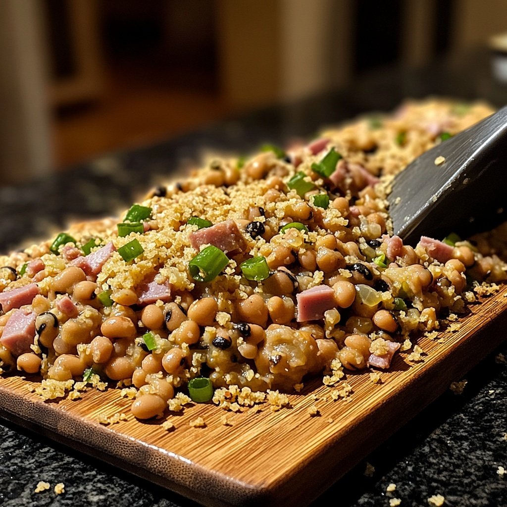 Hoppin John schwarzäugige Bohnen