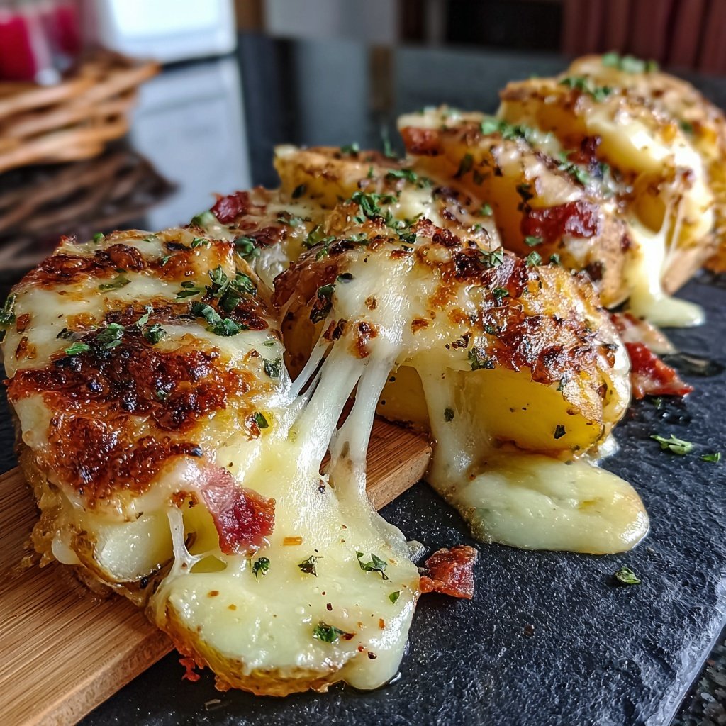 Klassisches Raclette mit Kartoffeln