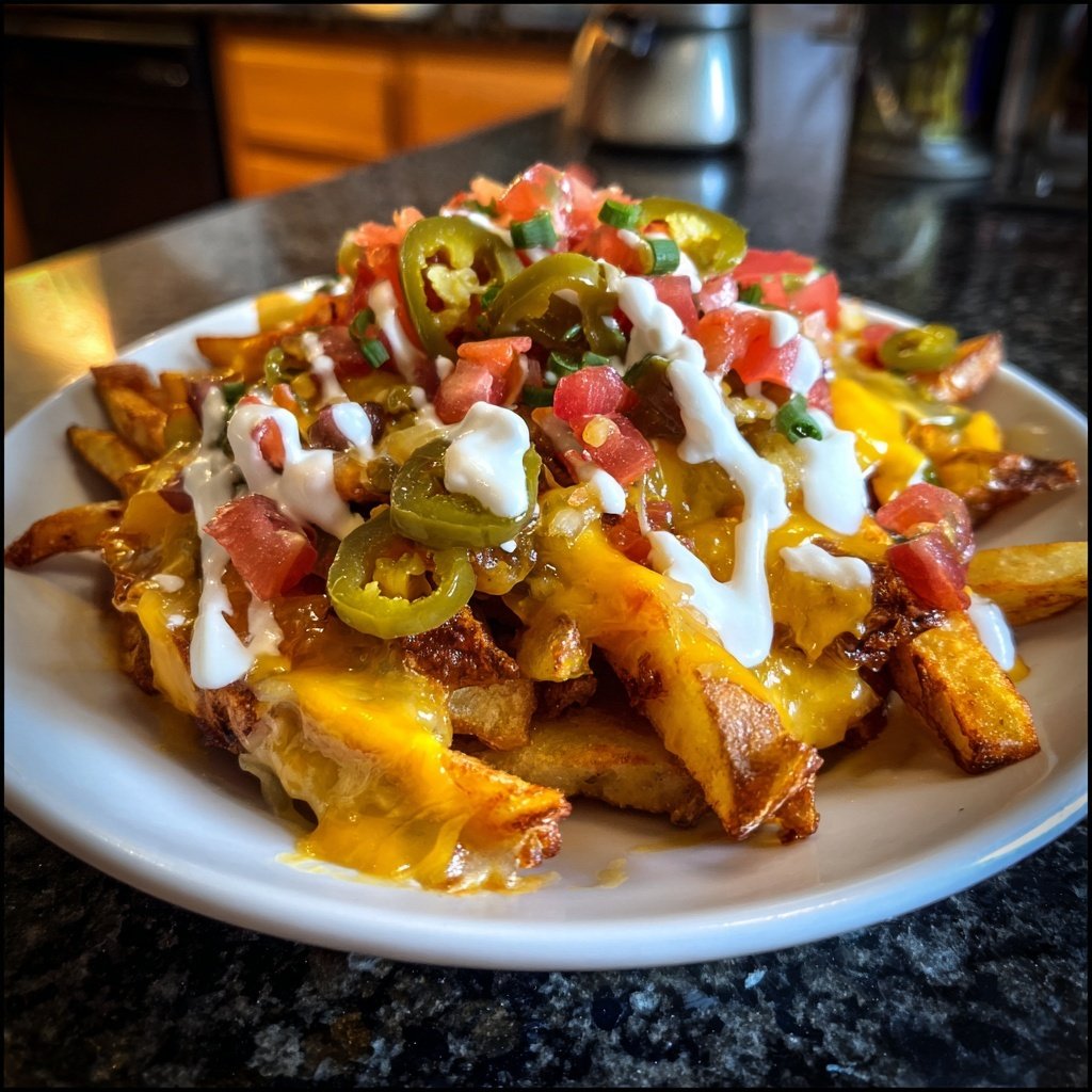 Käse Nacho Pommes Deluxe