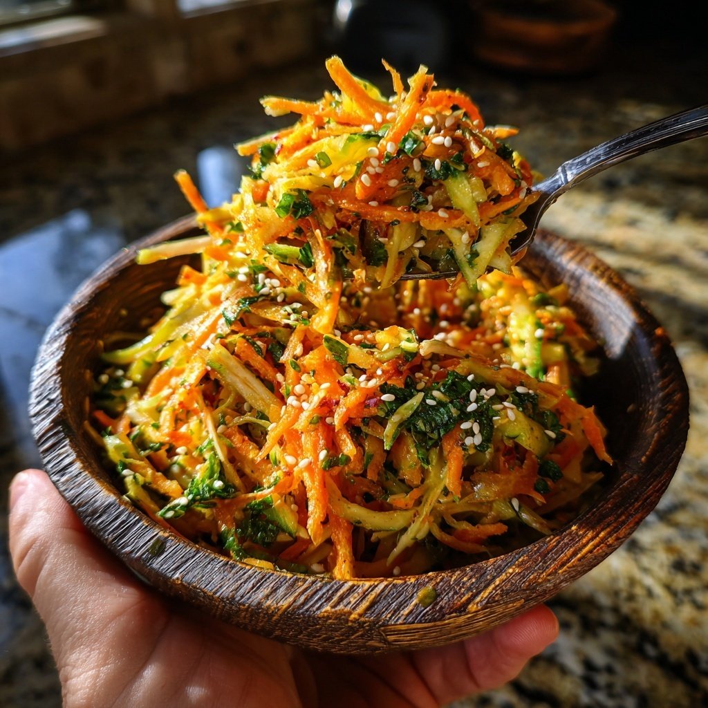 Weißkohl Karotte Asia Slaw