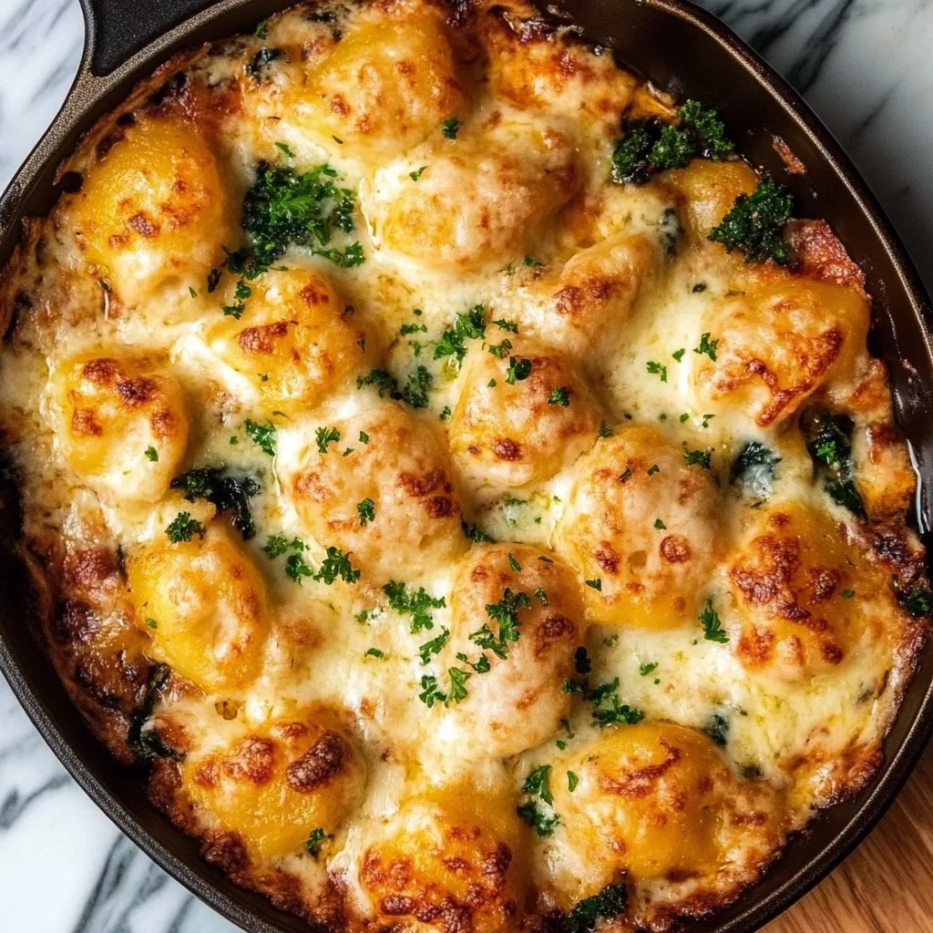 Die besten gebratenen Käse-Brokkoli-Gnocchi