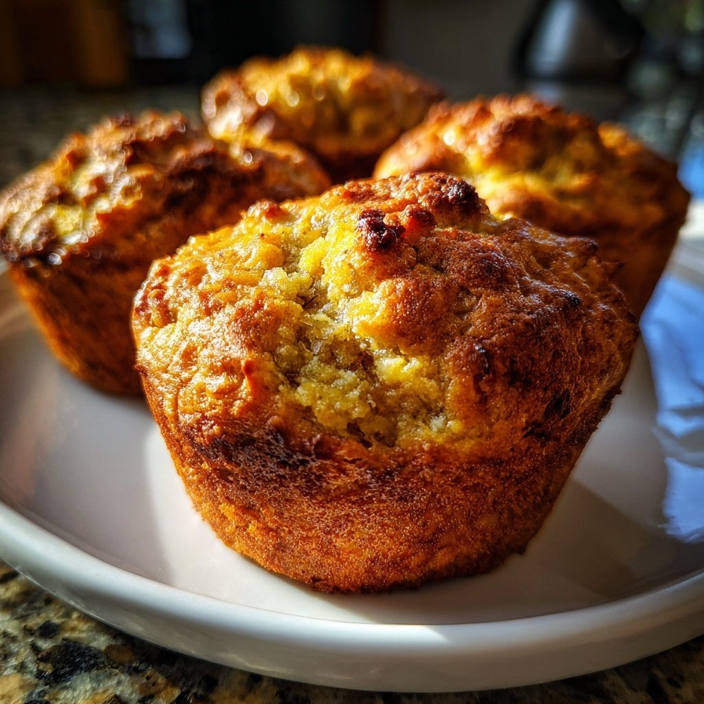 Bananen Sauerrahm Muffins