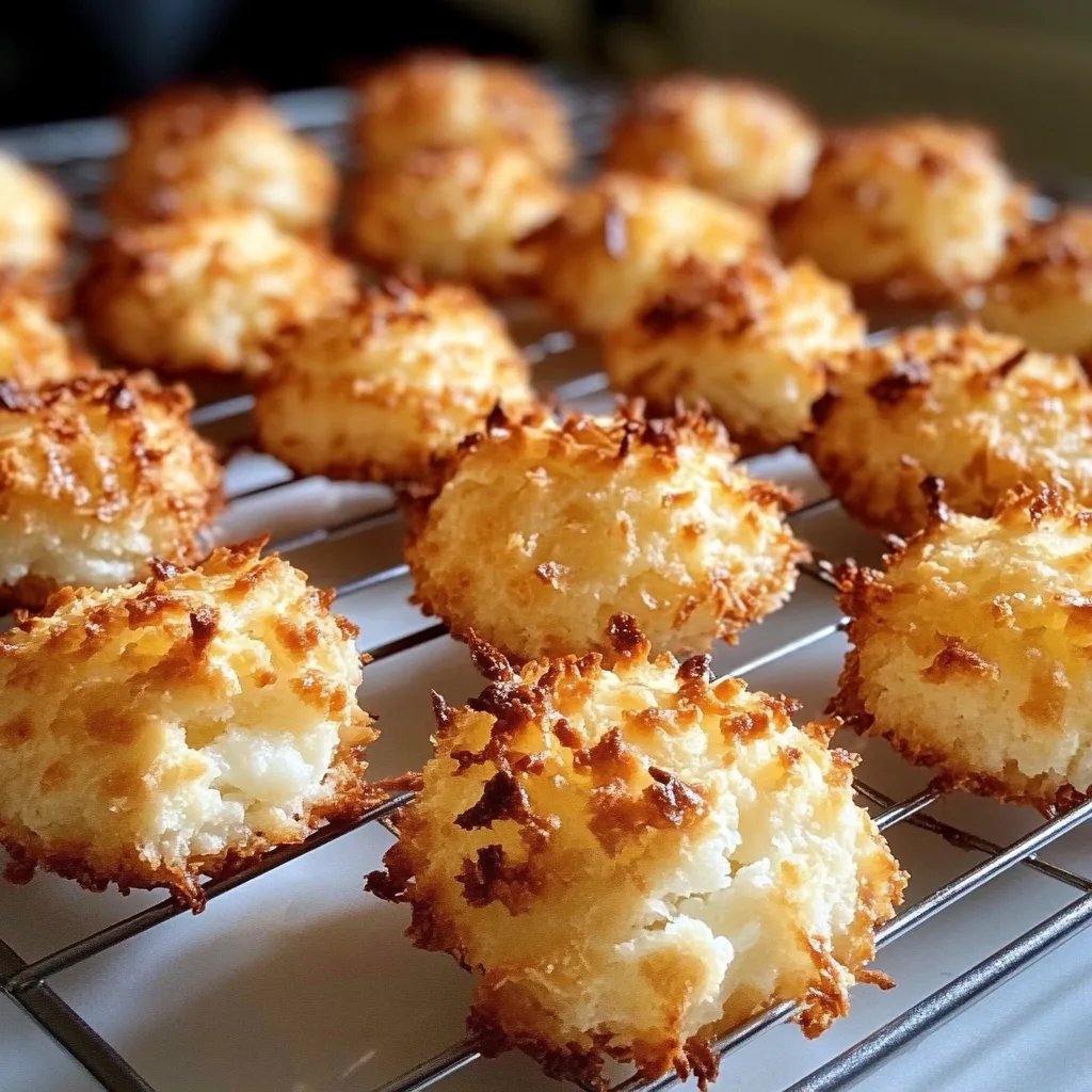 Blitzschnelle Low Carb Kokosmakronen