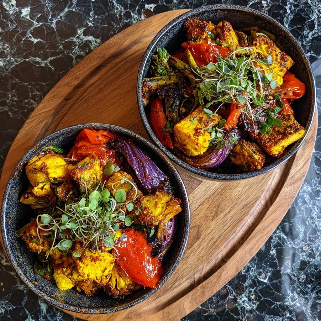 Harissa-Geröstete-Gemüse-Bowls