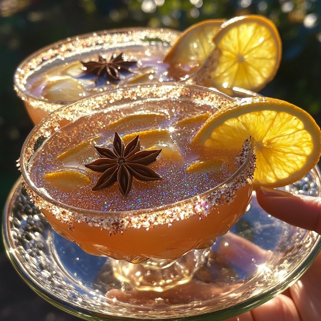 Elfenpunsch mit Glitzerstaub