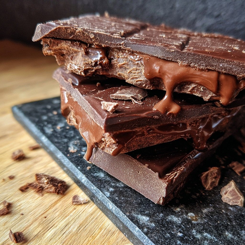 Trinkschokolade am Stiel selber machen