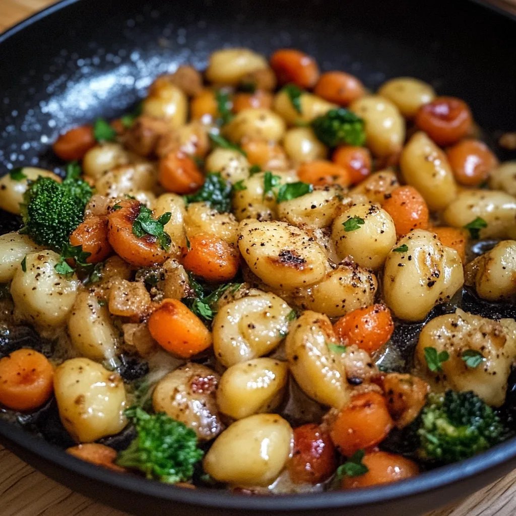 Cremige Gnocchi-Pfanne