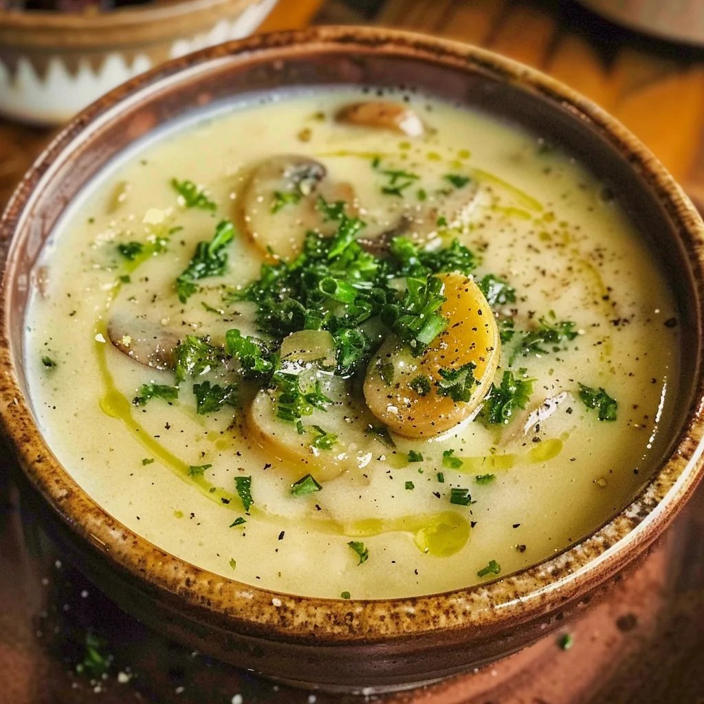 Italienische Kartoffelsuppe