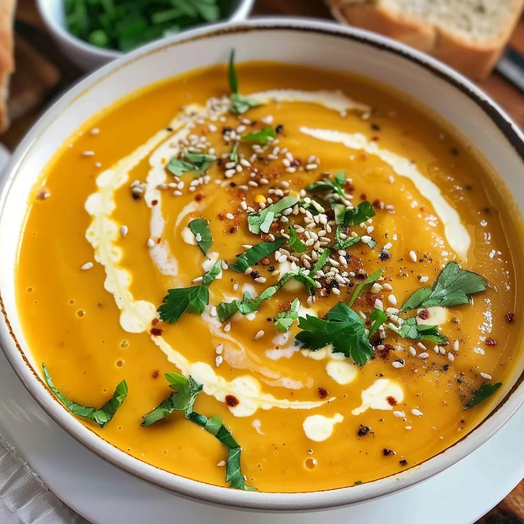 Süßkartoffel Suppe