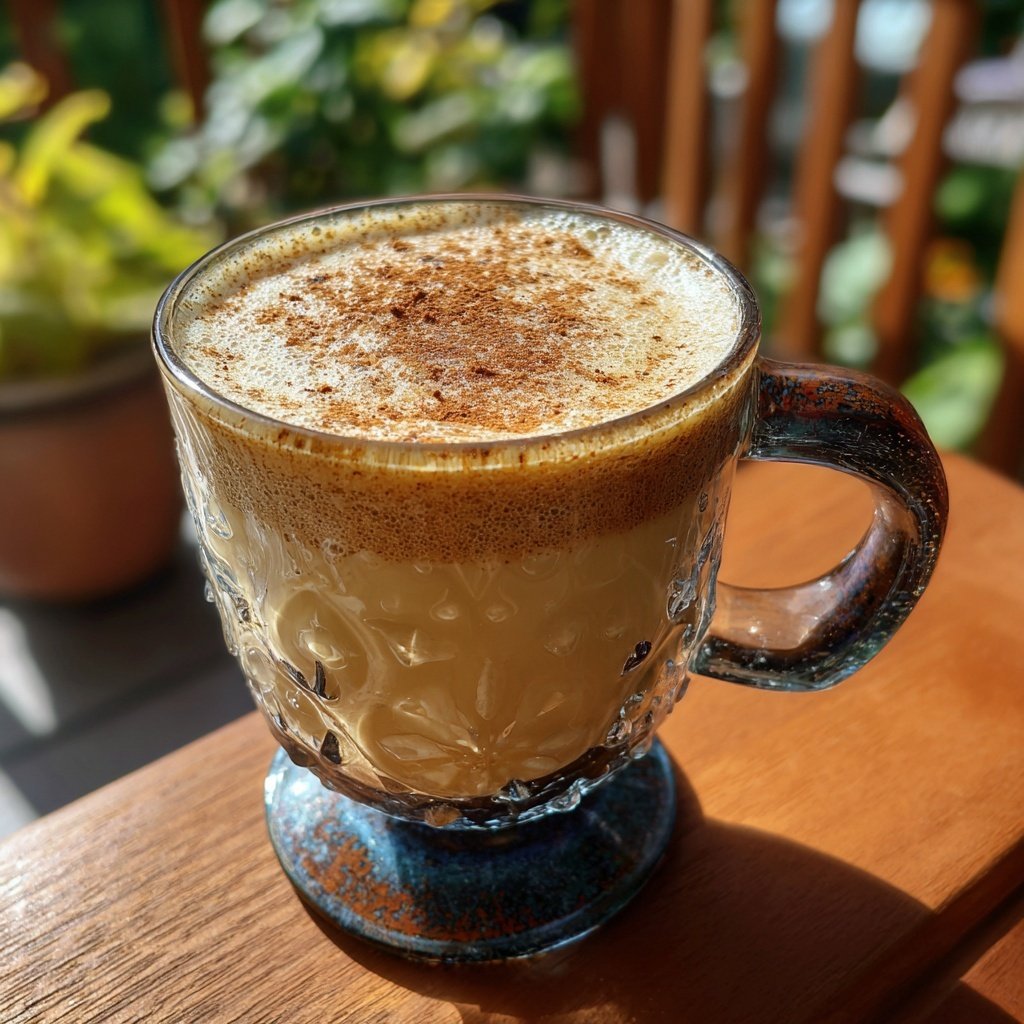 Klassischer Deutscher Eierpunsch mit Rum