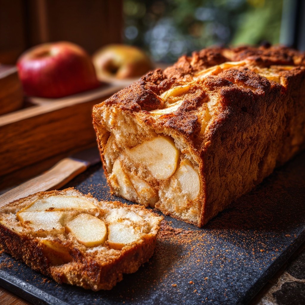 Apfel Brot Zimt Gewürz