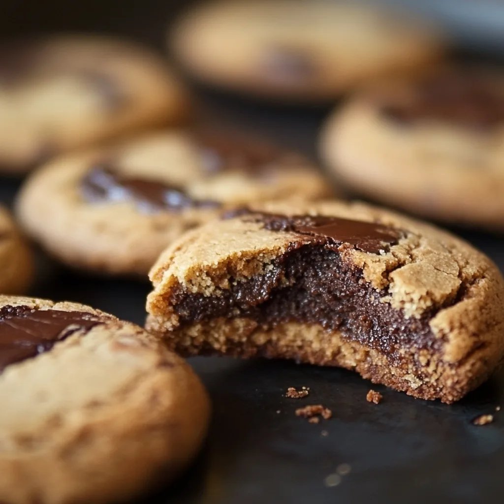 Zartschmelzende Brownie-Cookies