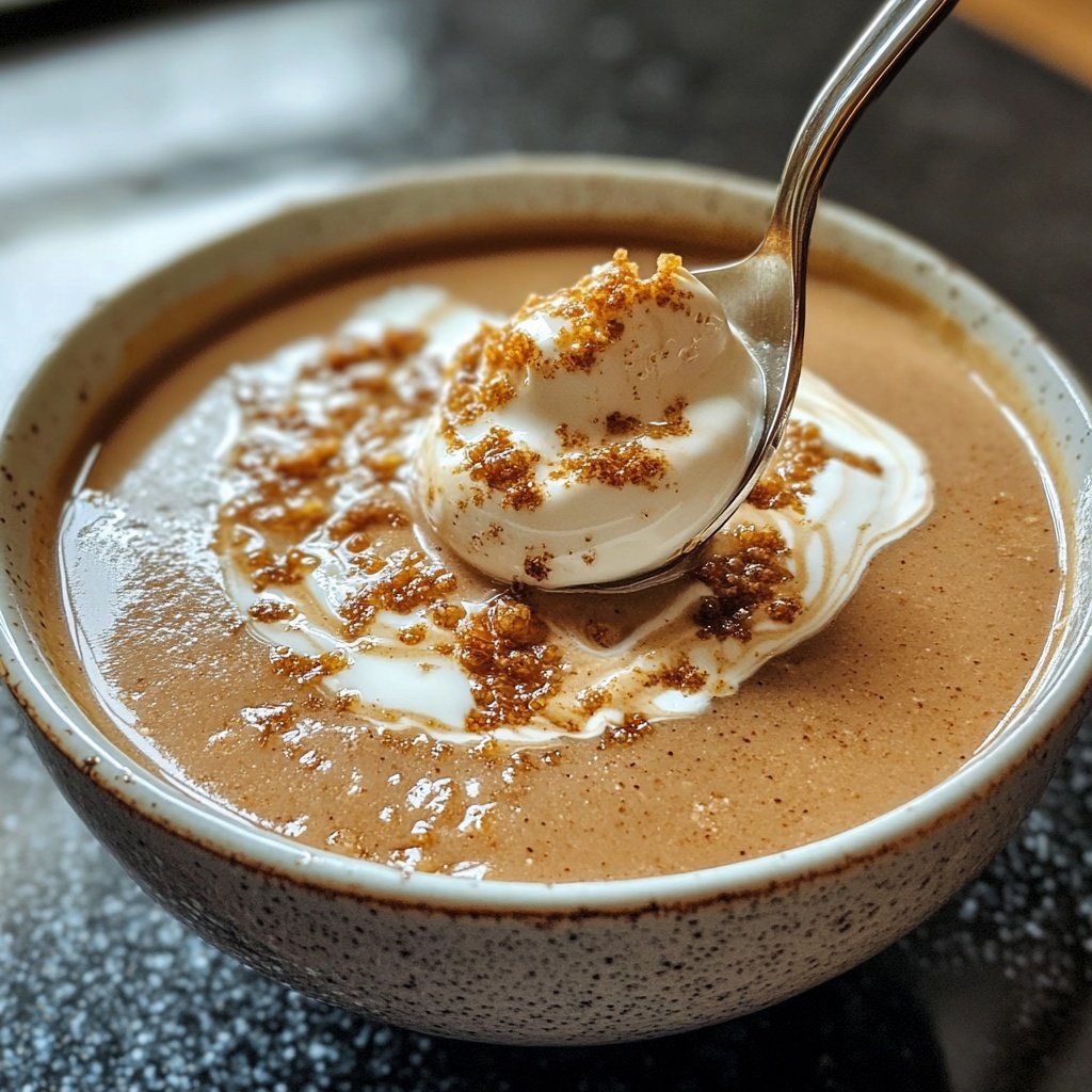 Maronensuppe mit Sahne