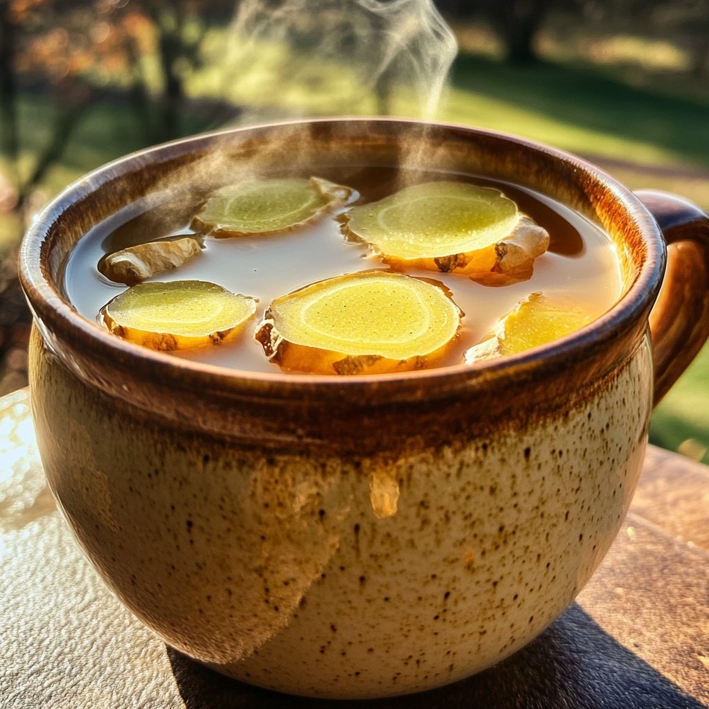 Honig-Ingwer-Wintertee