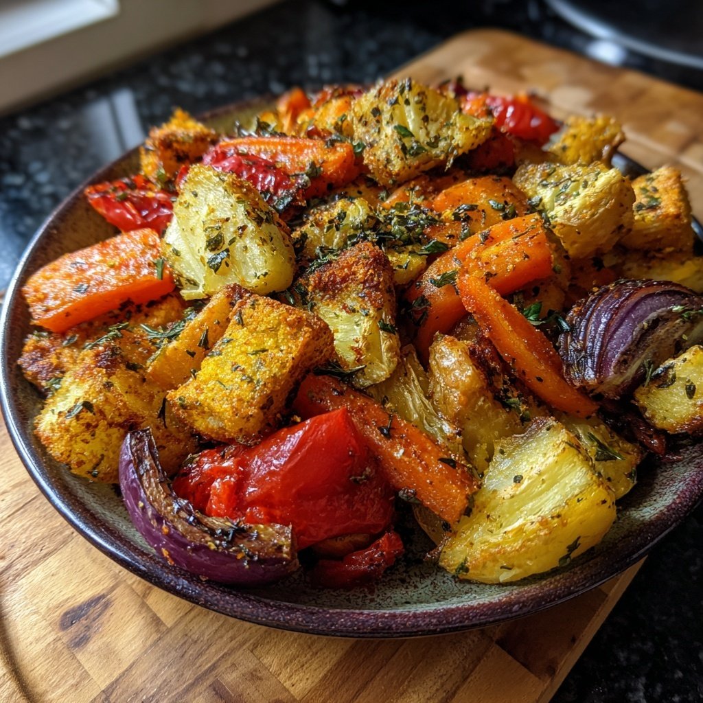 Airfryer Gemüsemix mit Kräutern