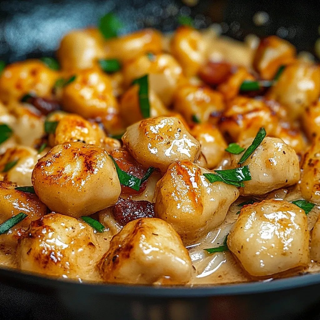 Hähnchen-Gnocchi-Pfanne